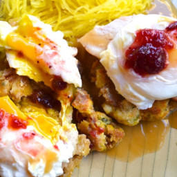 Thanksgiving Leftovers Eggs Benedict Recipe