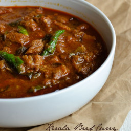 Thattukada style beef curry