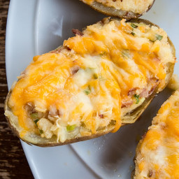 The Absolute Best Ever Twice Baked Potatoes