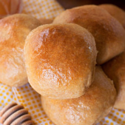The Best 100% Whole Wheat Dinner Rolls