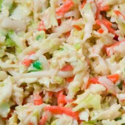 The Best Basic Creamy Southern Coleslaw Ever