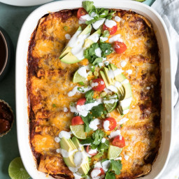The Best Beef Enchiladas with Homemade Enchilada Sauce