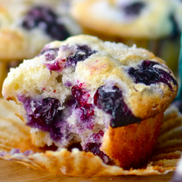 The Best Blueberry Muffins Ever