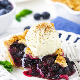 The Best Blueberry Pie Recipe 