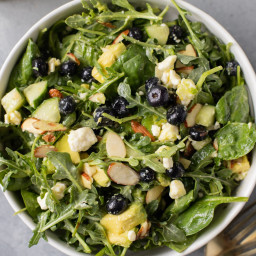The Best Blueberry Salad