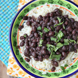 The Best Brazilian Black Beans and Rice