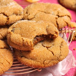 THE BEST Chewy Ginger Molasses Cookies