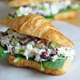 The Best Chicken Salad! (With Cranberries, Apples, and Pecans)