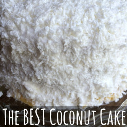The Best Coconut Cake EVER!