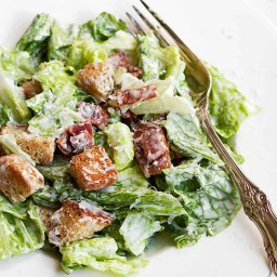 The Best Creamy Caesar Salad Dressing