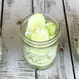 The BEST cucumber salad recipe EVER!
