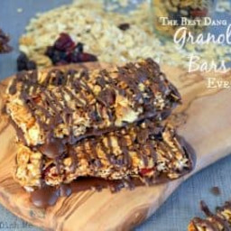 The Best Dang Granola Bars Ever {EVER.}