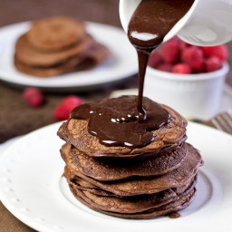 The Best Darn Chocolate Pancakes EVER!