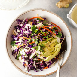 The Best Detox Salad with Lemon-Ginger Dressing