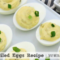The Best Deviled Eggs Recipe | Spicy, With A Touch of Horseradish!