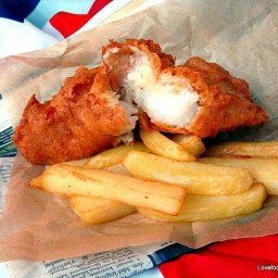 The BEST EVER Beer Battered Fish and Chips!