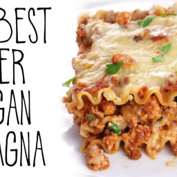 The Best Ever Vegan Lasagna!!!