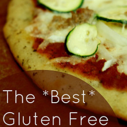 The *Best* Gluten Free Pizza Crust! :: Gluten, Egg, and Dairy Free