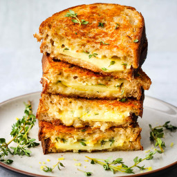 The BEST Gourmet Grilled Cheese Sandwich