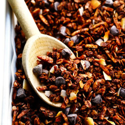 The Best Healthy Chocolate Granola!