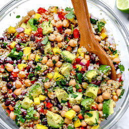 The BEST Healthy Quinoa Salad