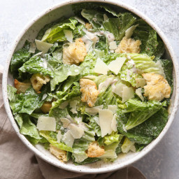 The Best Homemade Caesar Salad