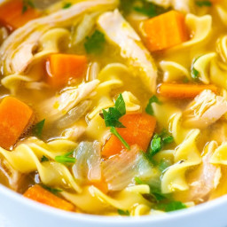 The Best Homemade Chicken Noodle Soup