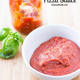 The BEST Homemade Pizza Sauce Recipe