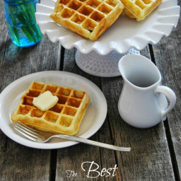 The Best Homemade Waffle Recipe