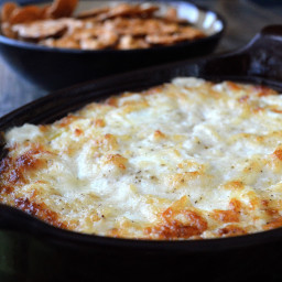 The BEST Hot Onion Dip