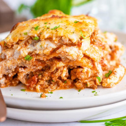 The Best Keto Lasagna Recipe - 4 Net Carbs