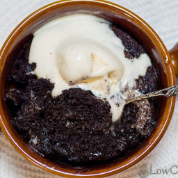 The Best Keto Lava Cake – Low Carb Molten Mug Cake with only 4g Carbs