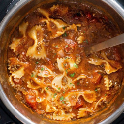 The BEST Lasagna Soup (Instant Pot or Stove)