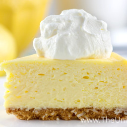 The Best Lemon Cheesecake. Ever.