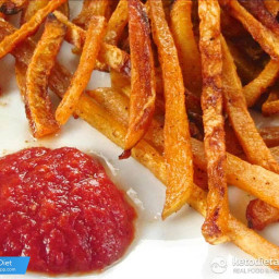 The Best Low-Carb Baked French Fries