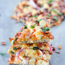 The Best Low Carb Chicken Pizza Crust