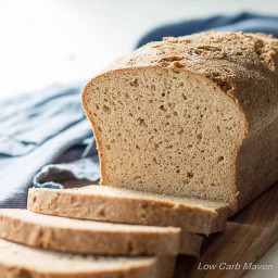 The Best Low Carb Keto Psyllium-Flax Bread