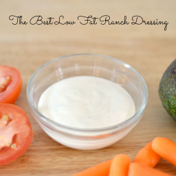 The Best Low Fat Ranch Dressing