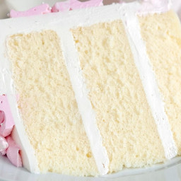 The Best Moist Vanilla Cake Recipe