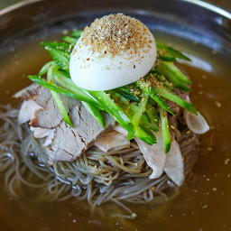 The BEST Naengmyeon Korean Cold Noodles Recipe and Video