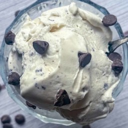 The Best Ninja Creami Mint Chocolate Chip Protein Ice Cream