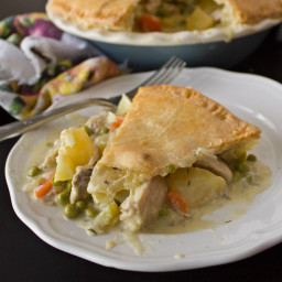 The Best Old Fashioned Chicken Pot Pie Ever!