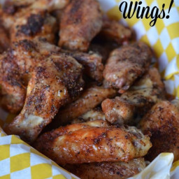 The Best Oven Baked Chicken Wings!