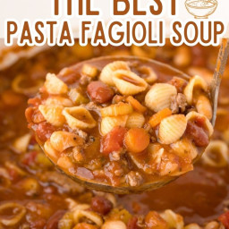THE BEST Pasta Fagioli Soup