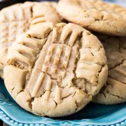 The BEST Peanut Butter Cookies