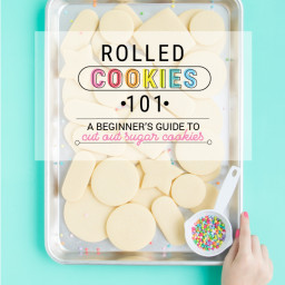THE BEST ROLLED SUGAR COOKIE RECIPE
