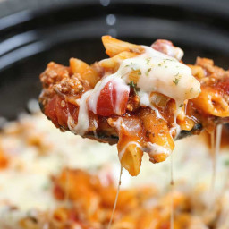 The Best Slow Cooker Baked Ziti