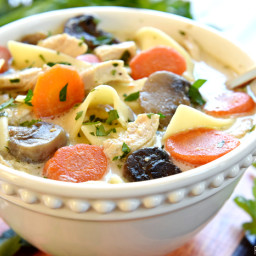 The Best Slow Cooker Chicken Noodle Soup