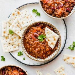 The BEST Slow Cooker Sweet & Spicy Chili