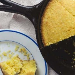 The BEST Small Skillet Cornbread for Two